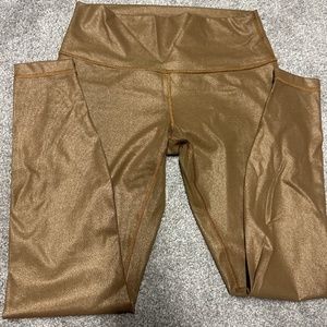 Lululemon gold leggings